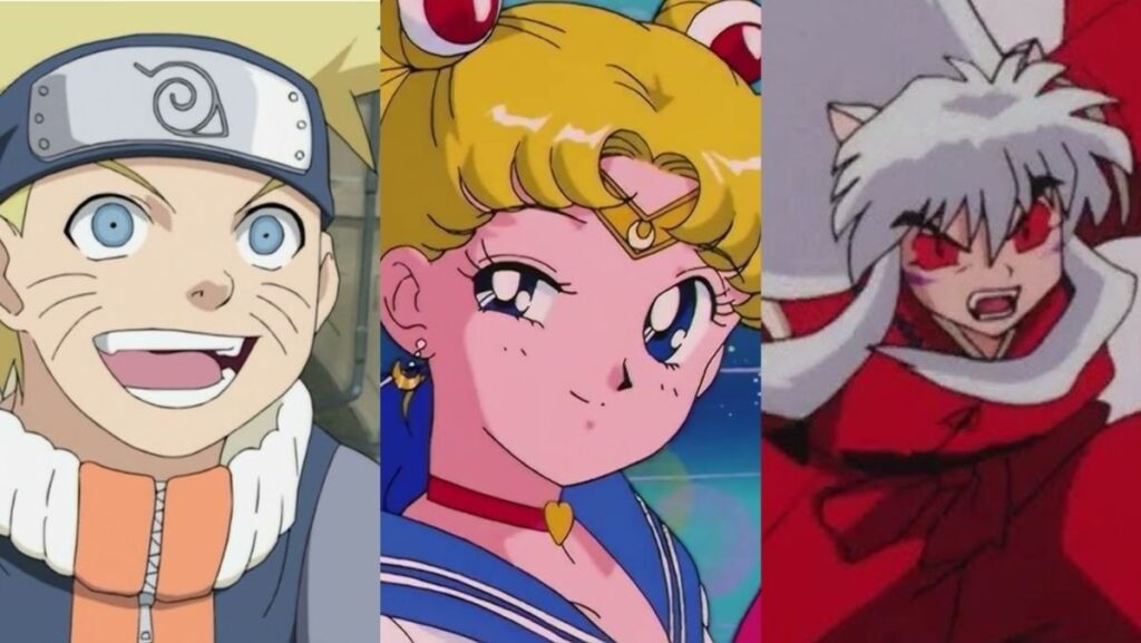 Naruto, Sailor Moon e outros animes estão disponíveis no